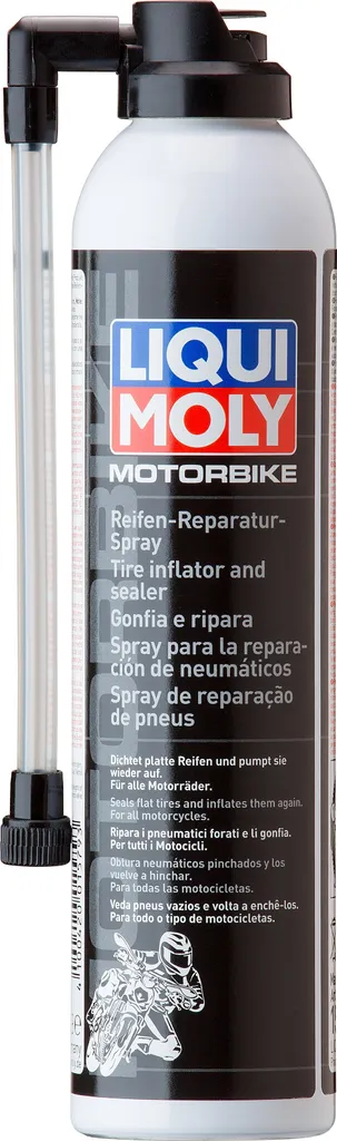 Liqui Moly 1579 Spray Riparazione Pneumatici Moto 300ml - Gonfia e Ripara