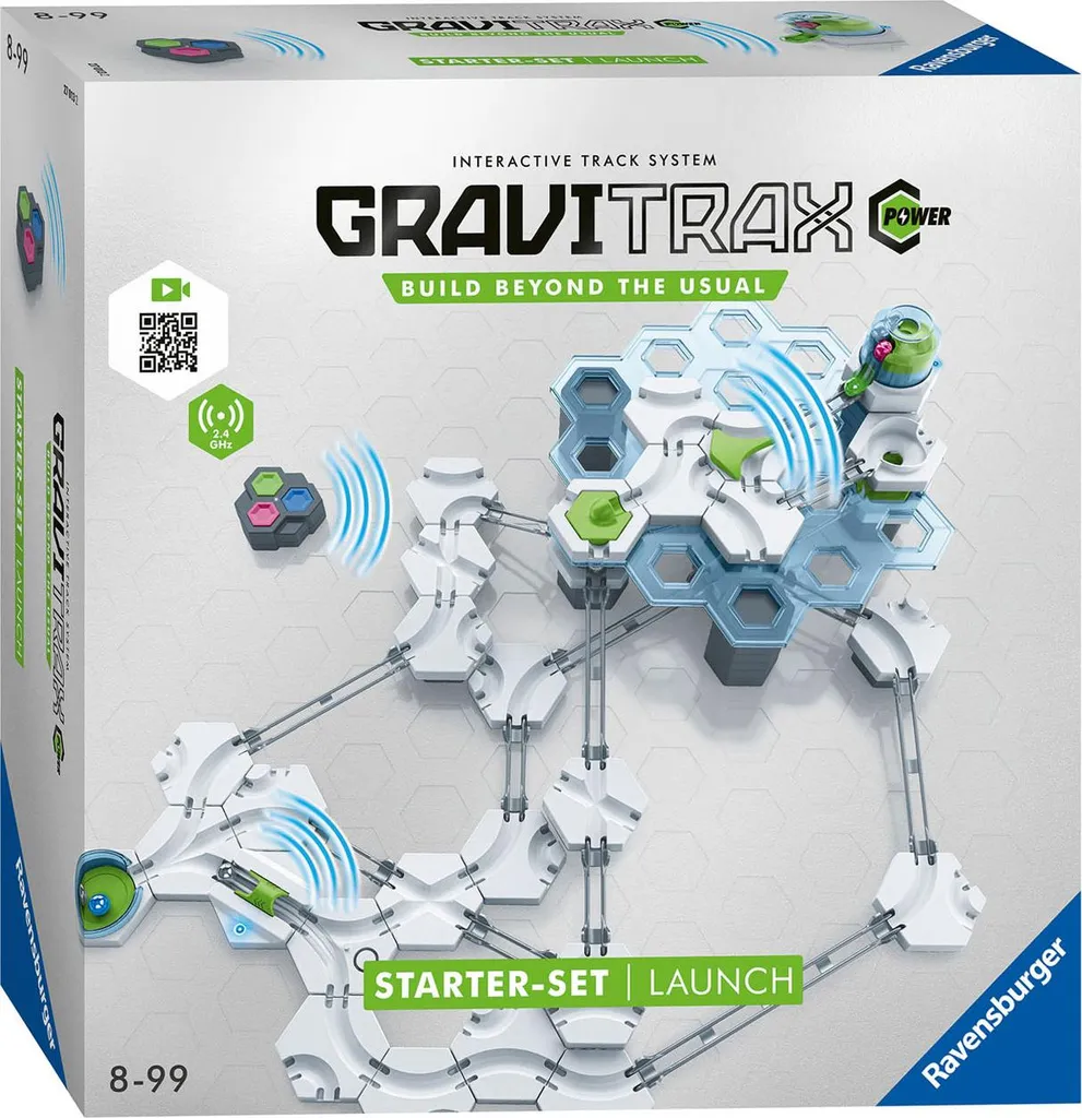 Kit de démarrage GraviTrax Power Launch - Circuit à billes électronique - 21