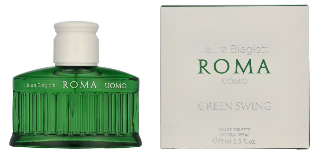 Laura Biagiotti Roma Uomo Green Swing, Männer, 75 ml, Nicht Produktbild 