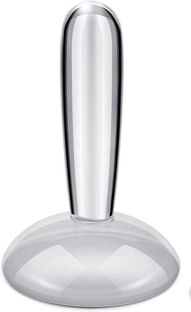 Glasmüller für Acryl- und Ölfarbe, 7,5 cm, flaches Boden, Minerale Pigmentmühle, Glasgerät