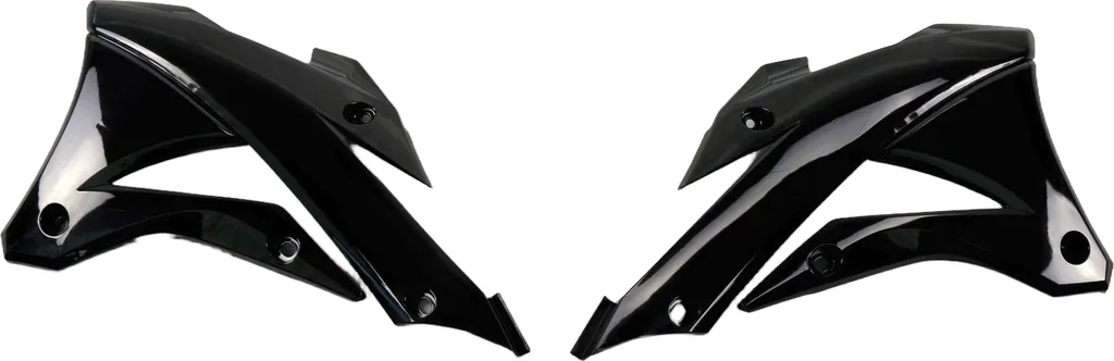 Kit Plastiques Cache-radiateur Kawasaki KX 80 / 85 2014-2021 Noir UFO