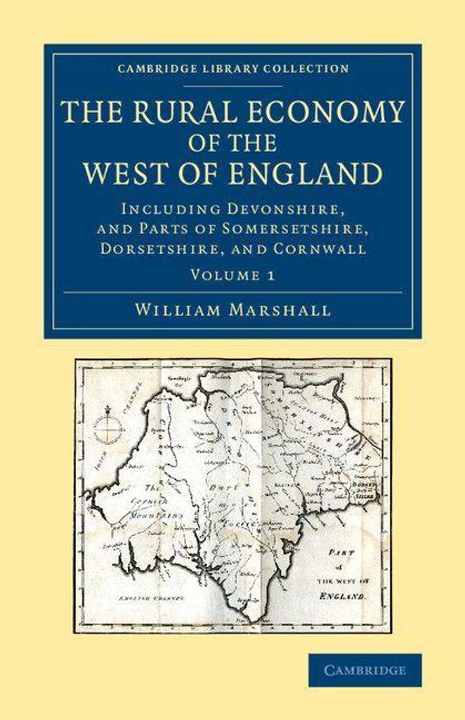 Rural Econ Of The West Of Eng V1 – Lingua: Inglese