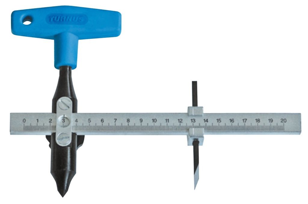 KUKKO Scheibenschneider Arbeitsbereich 40-600mm mit 1 Messer Turnus - 321-600