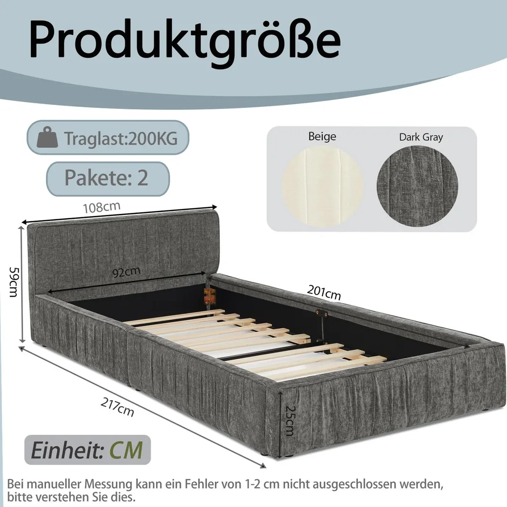 Sweiko Letto per bambini, 90 x 200 cm, telaio letto in legno per bambini, letto per adolescenti con letto a scomparsa, letto per due bambini, letto portaoggetti con cassetti, viola, WX000533AAI