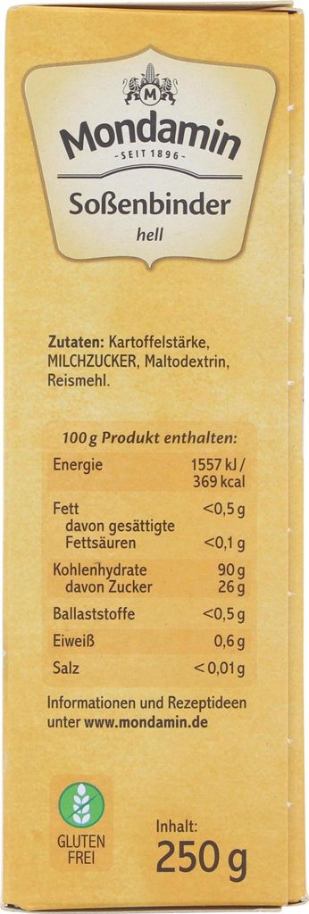 Mondamin Fix Sossen-Binder Hell 250g