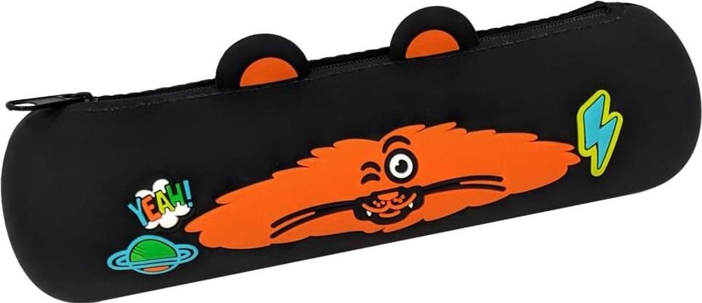 Federtasche "Mitamino Animal", schwarz, MITAMA 63704-0290 Produktbild 