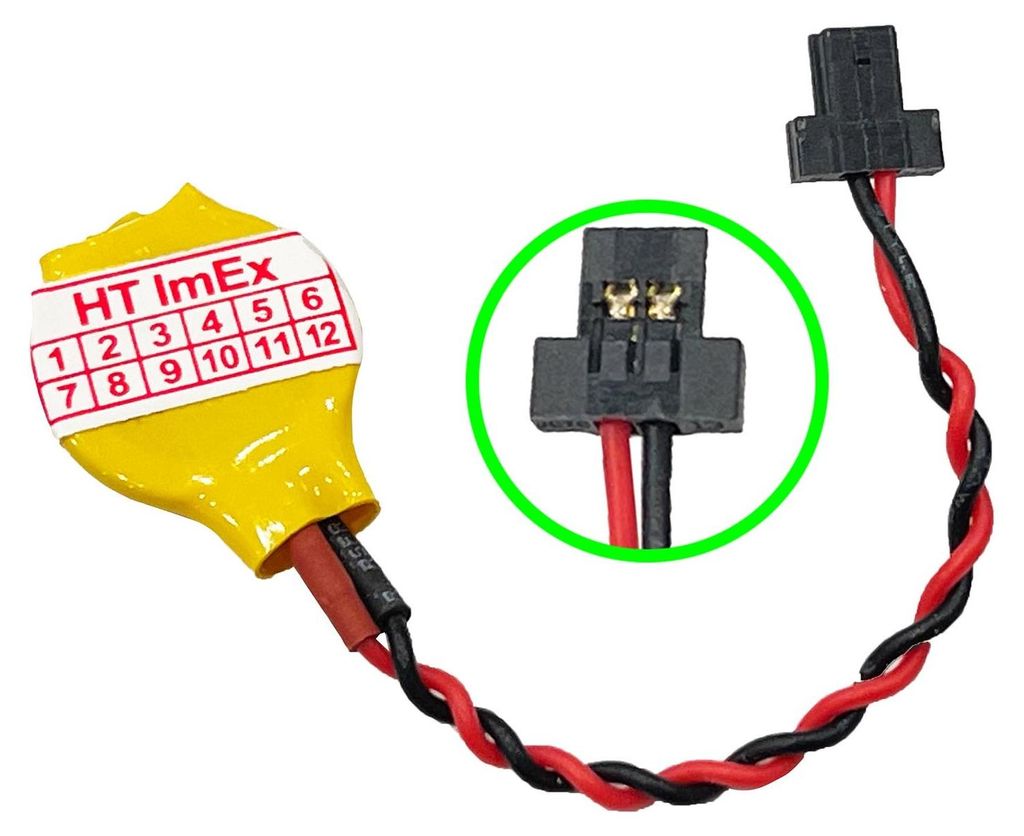 RTC Bios CMOS Battery Batterie 2 polig Akku kompatibel für HP ProBook 440 G7