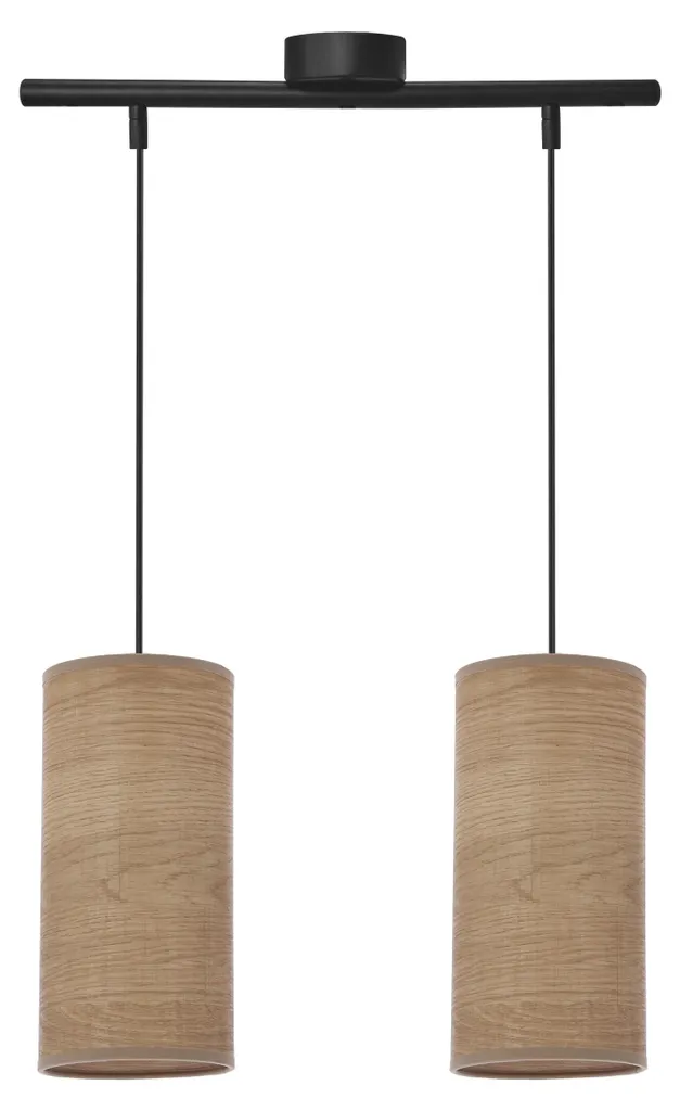 Suspension design BALLO 32-19738 Candellux avec abat-jour noir et doré