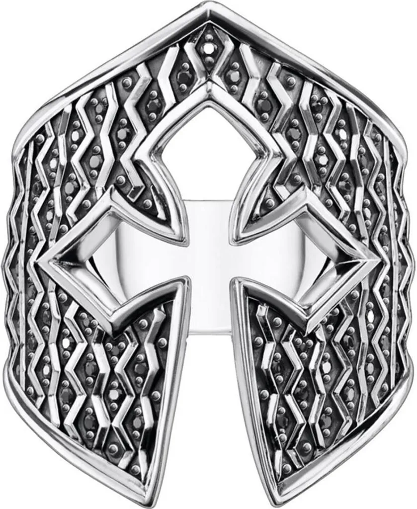 Bague Thomas Sabo femme TR2308-643-11-48 argent, T48 - Style chic