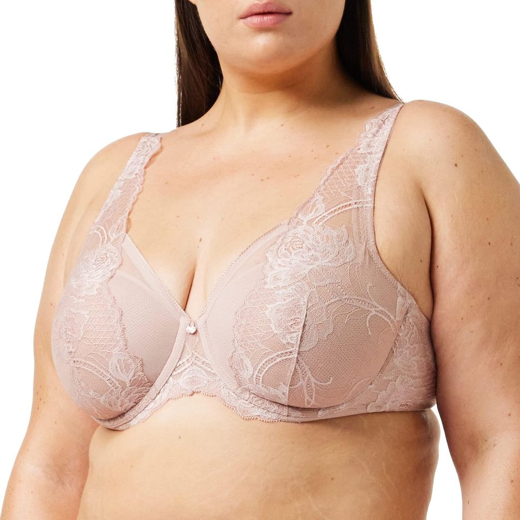 Triumph Wild Peony Florale WP, Farbe: Pink Pearl hq/1774, Größe: 70C Bügel-BH mit Einlage