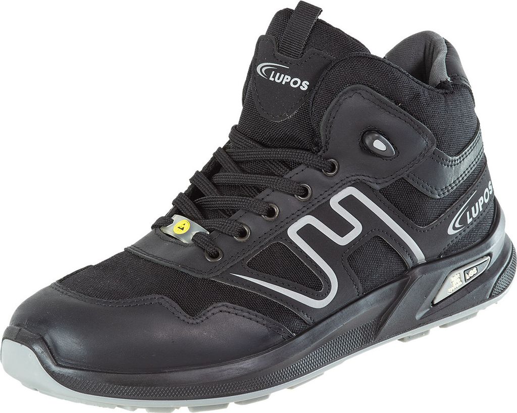 Lupos Sicherheitsschuhe Stark schwarz Größe
