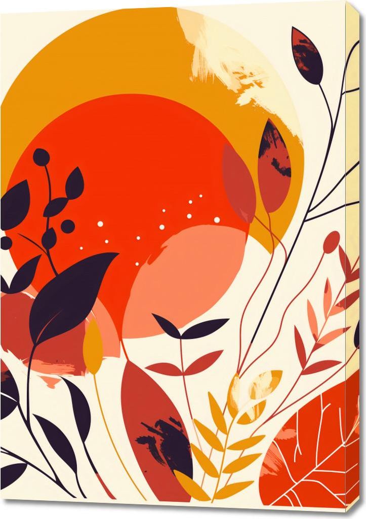 Bild 70x100cm Lebendige Kunst der Natur