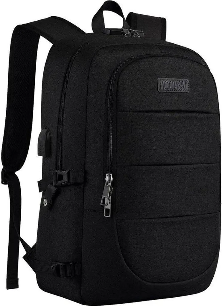 Sacoche PC 17" Étanche Antivol : Protection Totale et Recharge USB - Noir