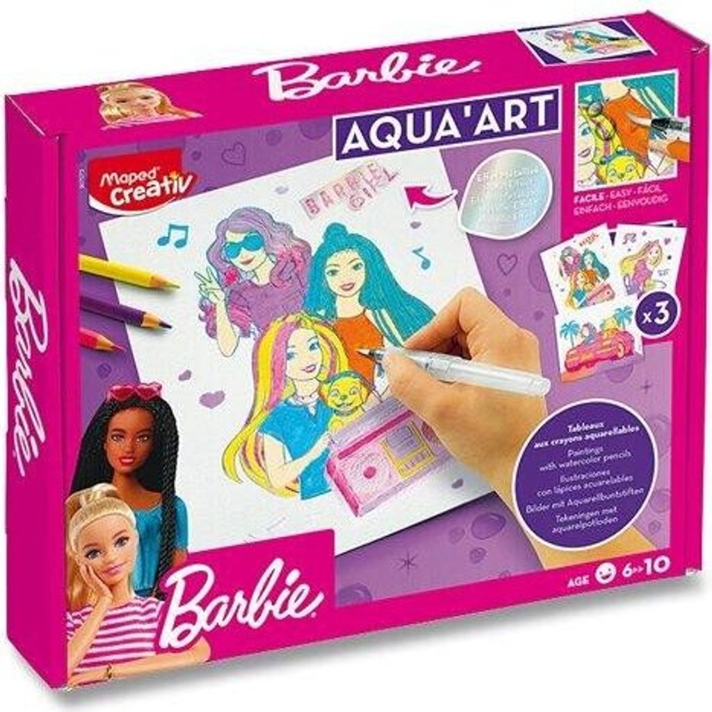 Maped Creativ Aquarell-Set AQUA ART Barbie Produktbild 