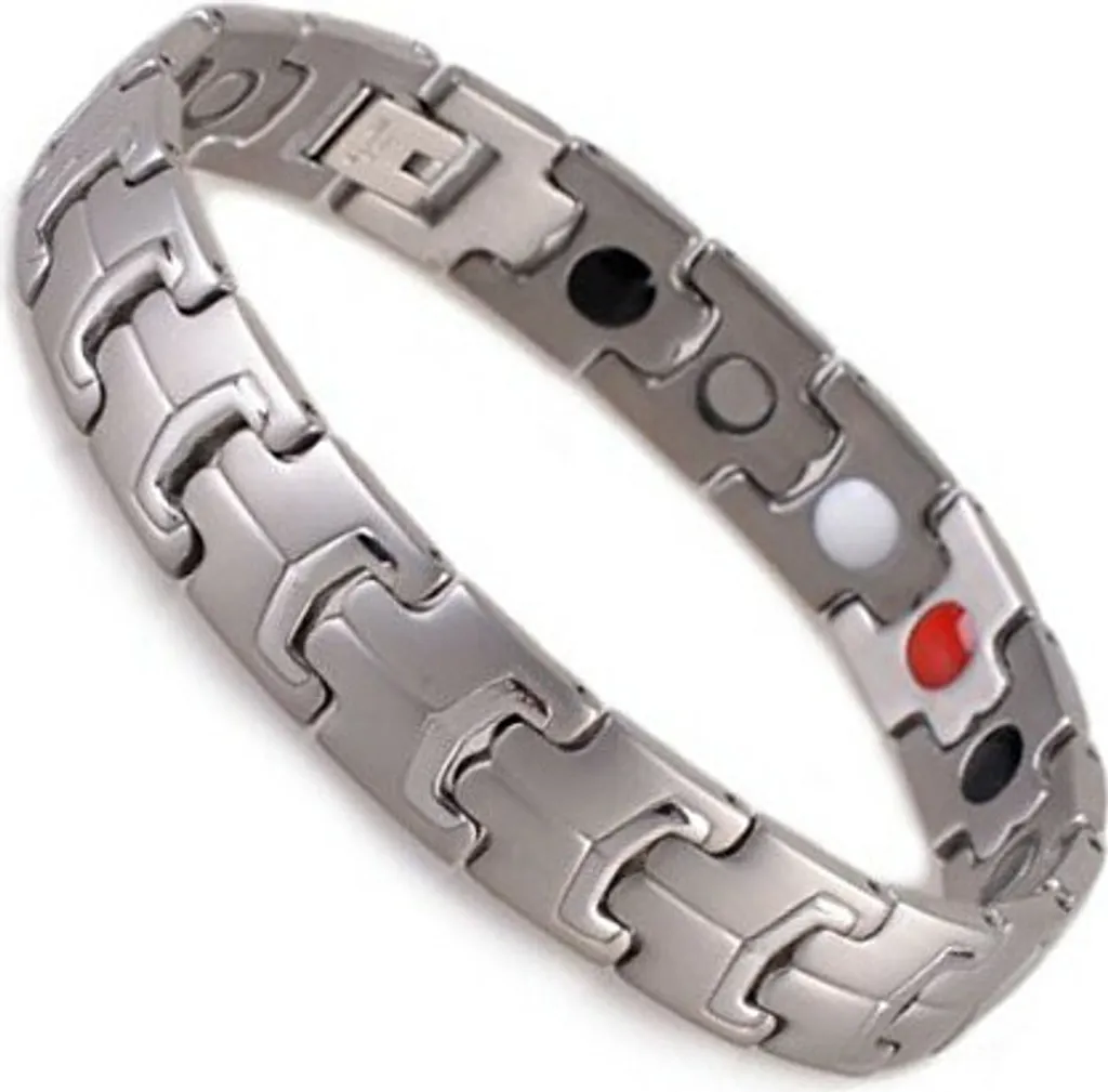 Bracciale Magnetico Multifunzione 12mm Acciaio Inox | Benessere Quotidiano