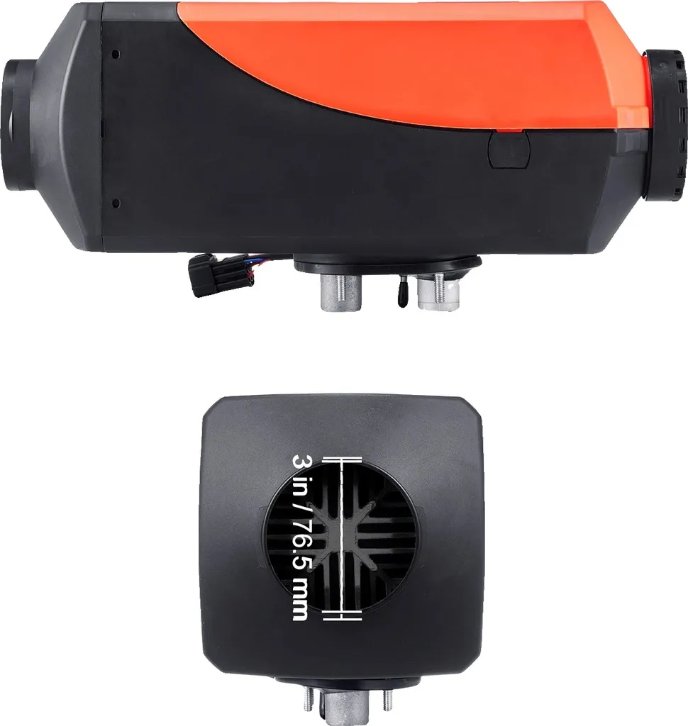 Chauffage à air diesel 8kW puissant 12V, contrôle Bluetooth et écran LCD