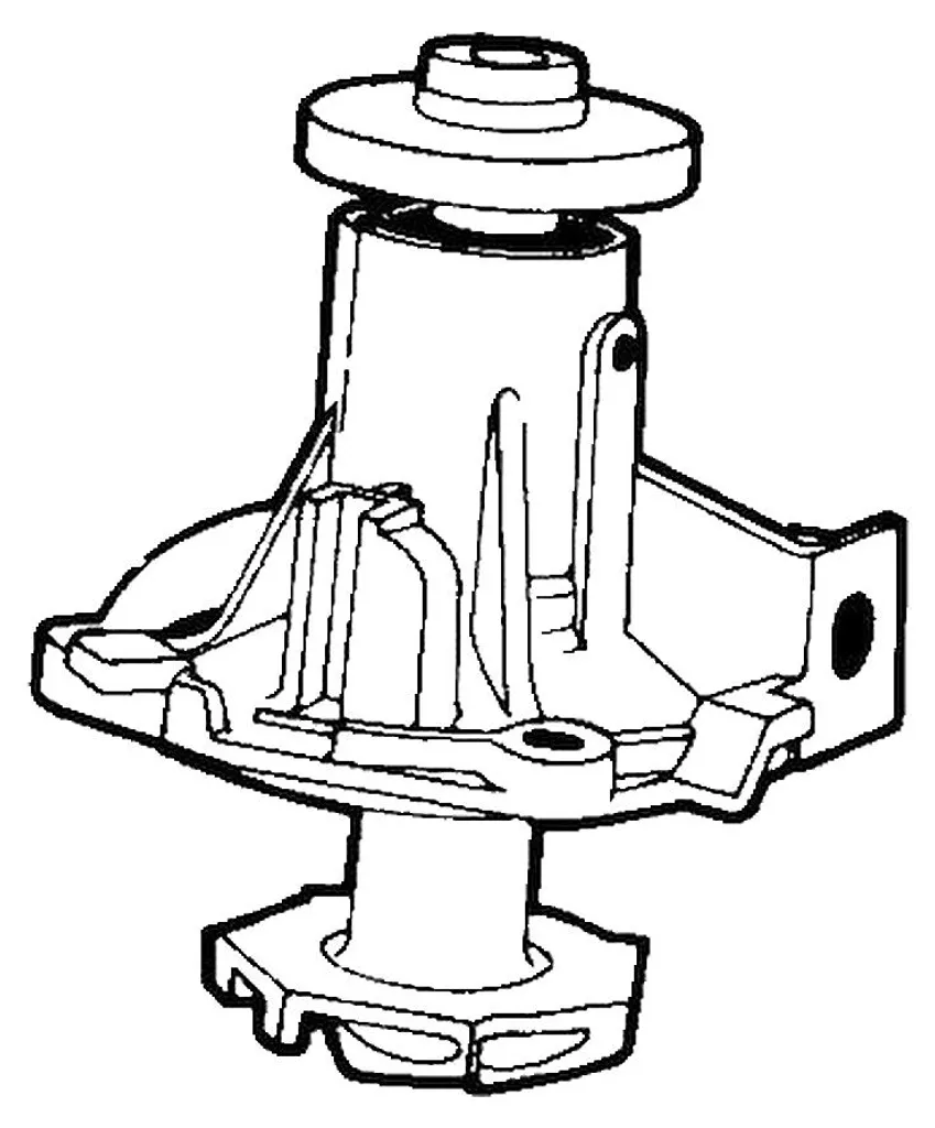 Pompe à eau de refroidissement Triscan 8600 70307 robuste et durable