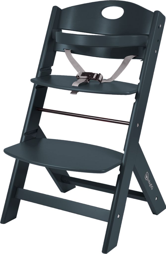 BabyGo Kinderhochstuhl Family, black, Treppenhochstuhl