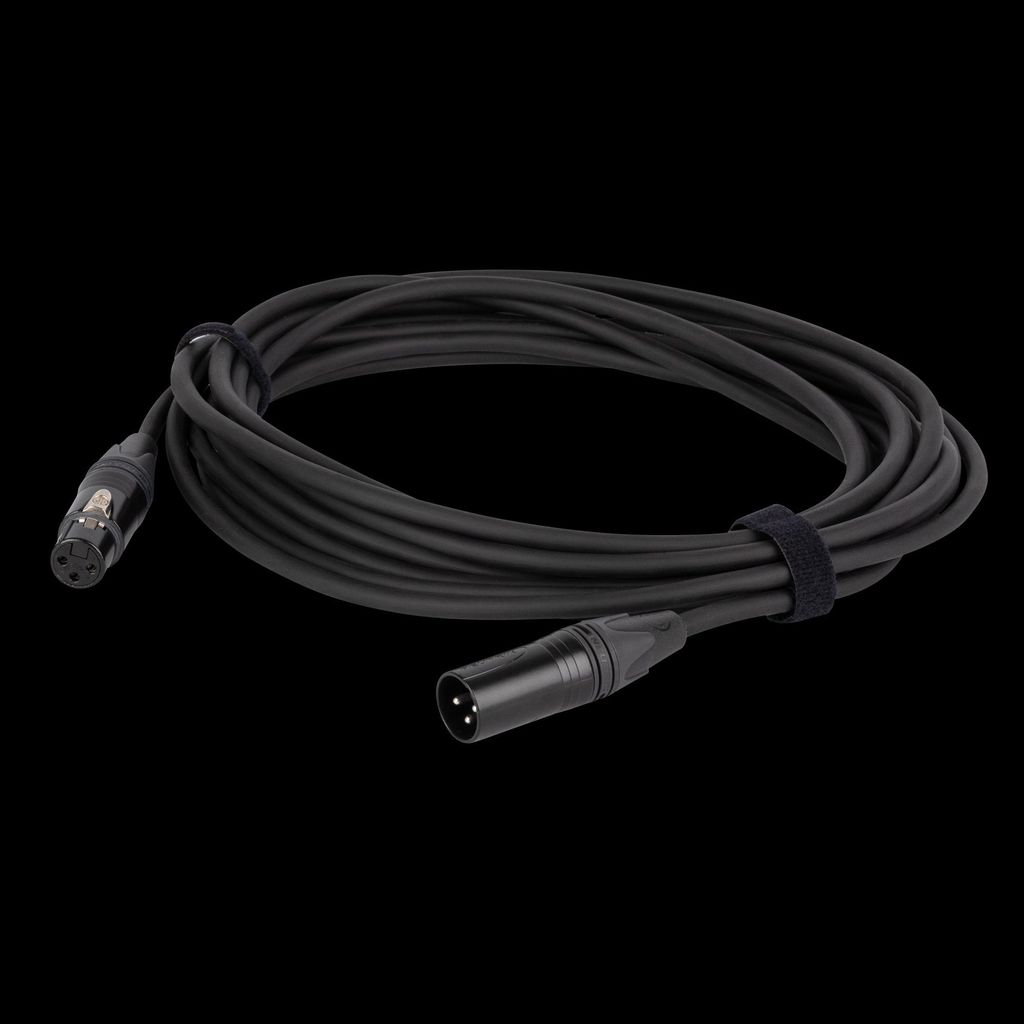 DAP FLN01 - Mic/Line Cable XLR M/F 3P Neutrik NC3-BAG Series 10 m
