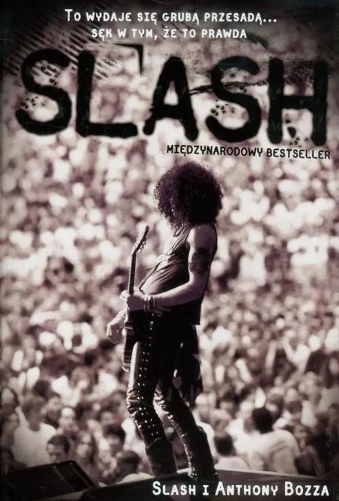 Autobiografia Slash wydanie 3 twarda oprawa 444 strony