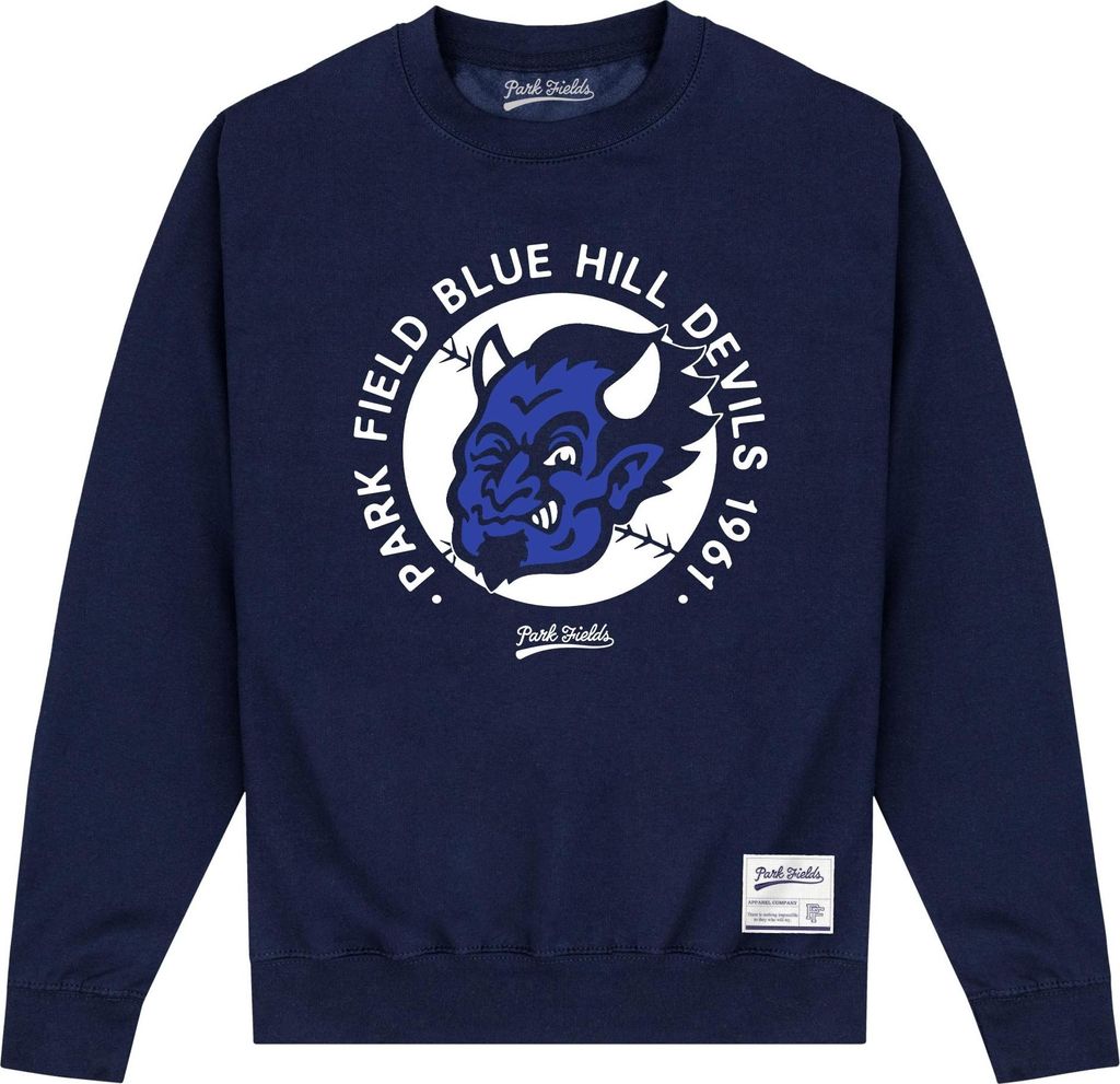 Blue Devils - Sweatshirt für Herren/Damen Uni PN635 (L) (Marineblau)