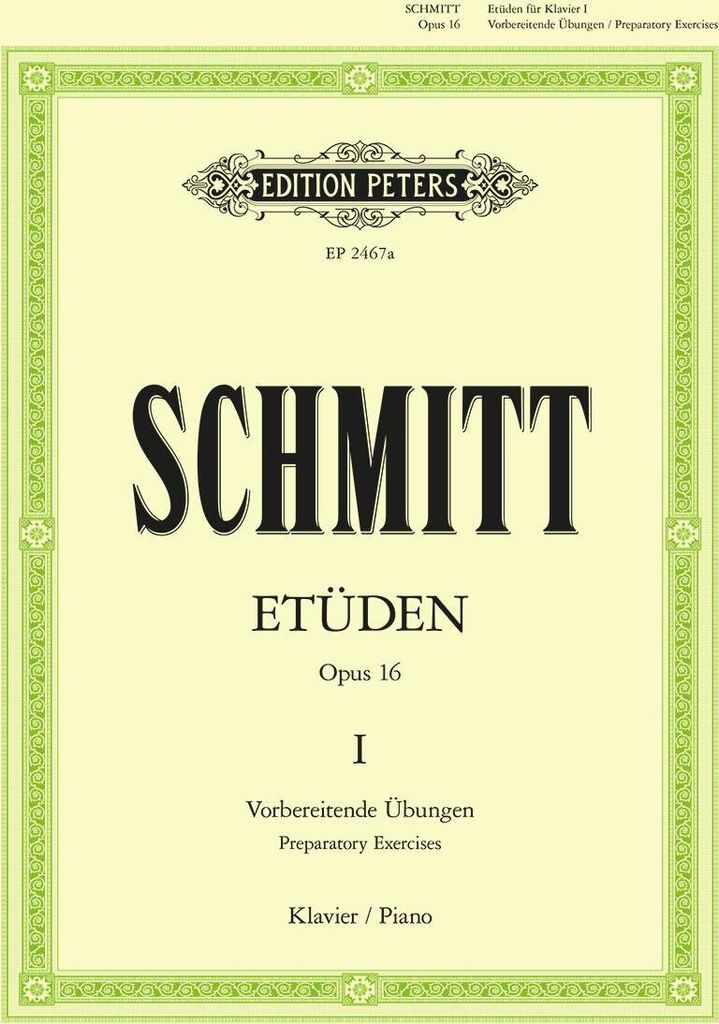 Studien op. 16 für Klavier, Heft 1