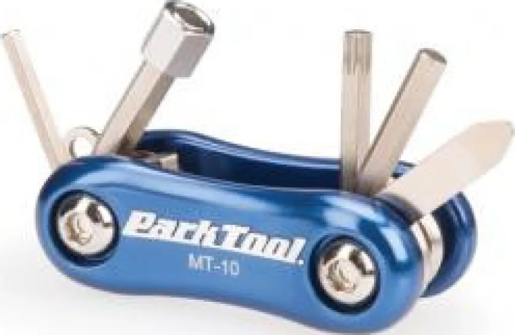 Park Tool MT-10 Multi-outil de vélo compact avec 7 clés essentielles