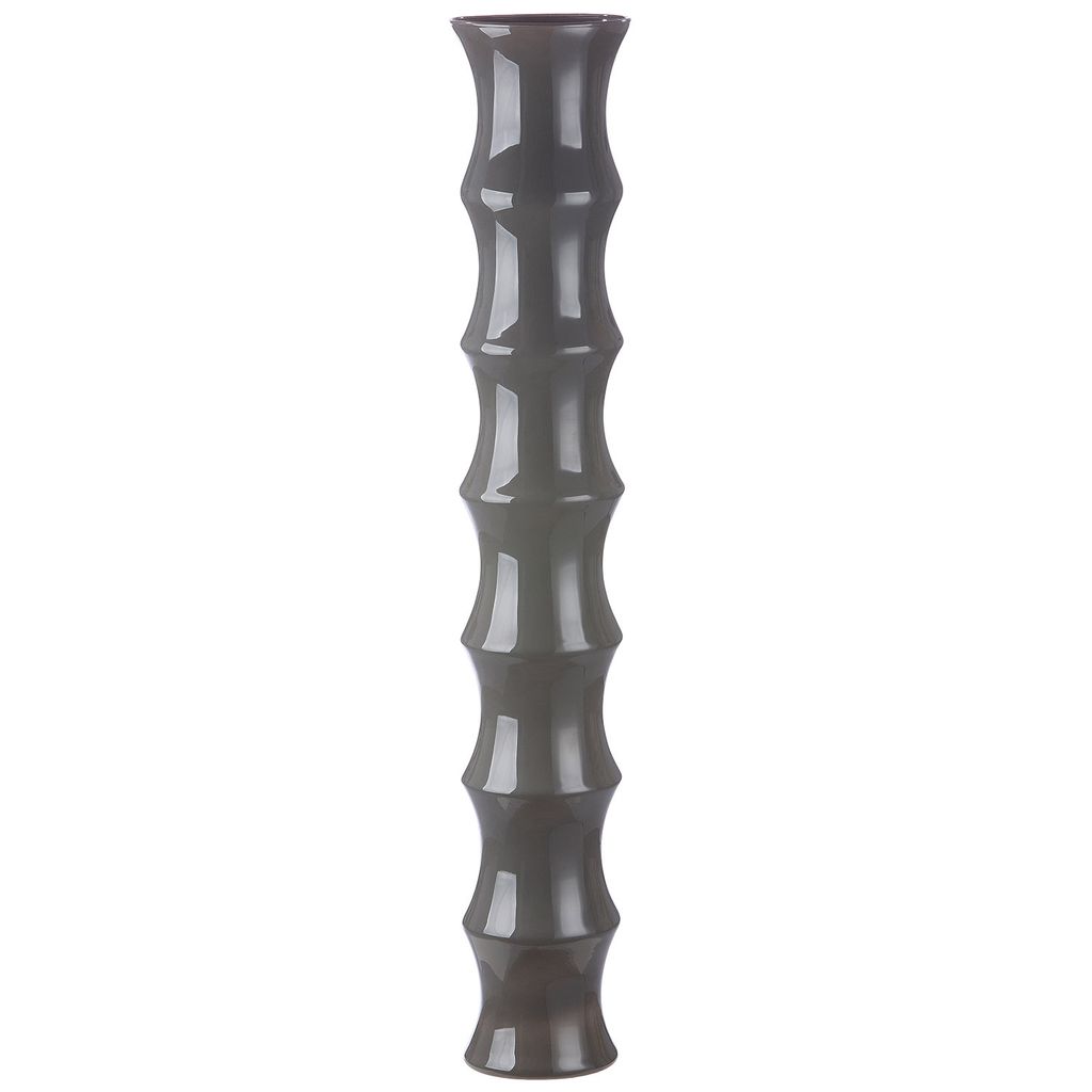 Casablanca by Gilde Bodenvase Bamboo dunkel grau V. 85 Obrázek produktu 