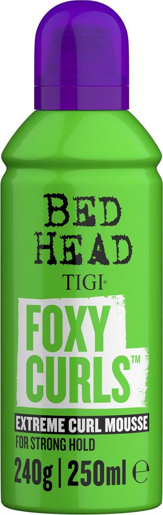 Tigi Bed Head Foxy Curls Extreme Curl Mousse Schaumfestiger für lockiges und krauses Haar 250 ml
