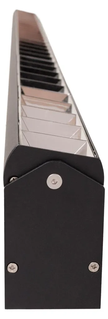 Lumière LED 15W Noir pour Cuisine ou Bureau - Plafonnier FLEX 58cm