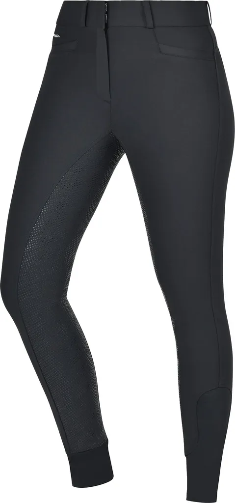 Pantalon d'équitation femme noir coupe regular en taille 36 Duet WB