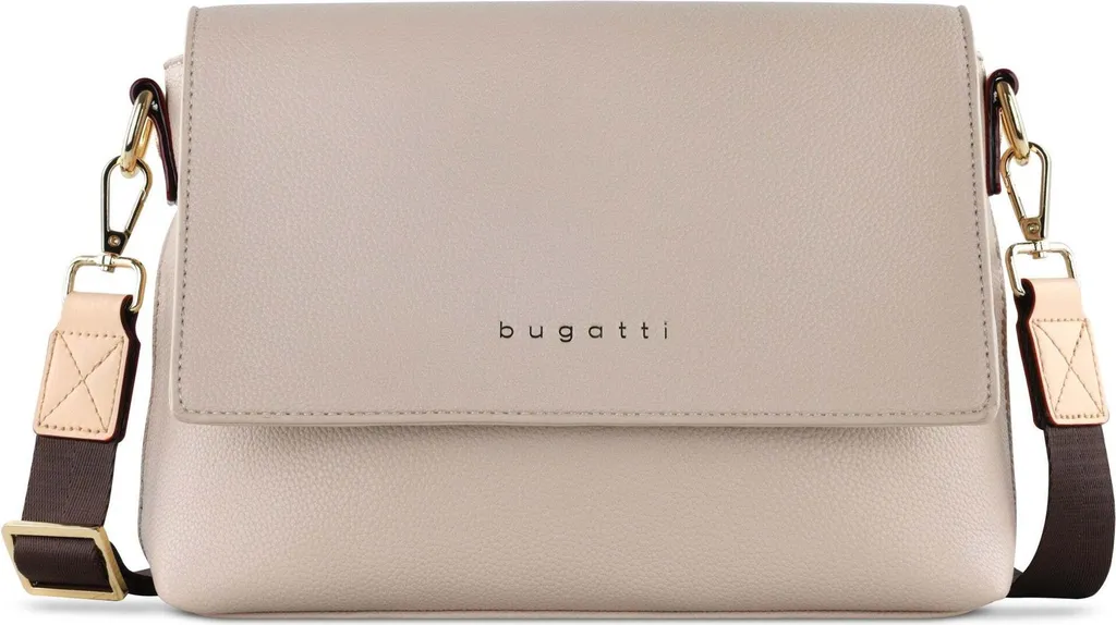 Bugatti Ella Shoulder Bag Beige - Borsa a Tracolla Donna Elegante