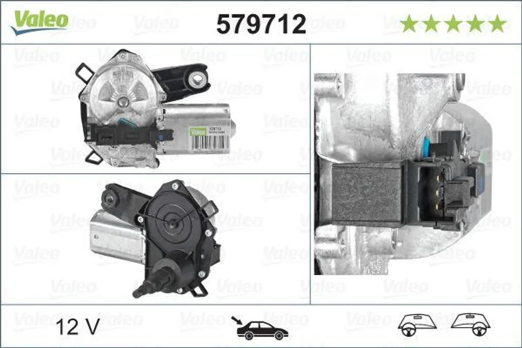 Moteur essuie-glace VALEO 579712 : stop aux pannes sur C1 et Aygo