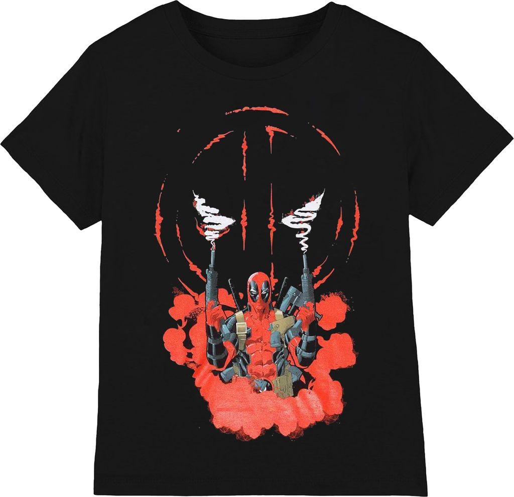 Deadpool - "Smoking" T-Shirt für Herren/Damen Uni HE1921 (M) (Schwarz)