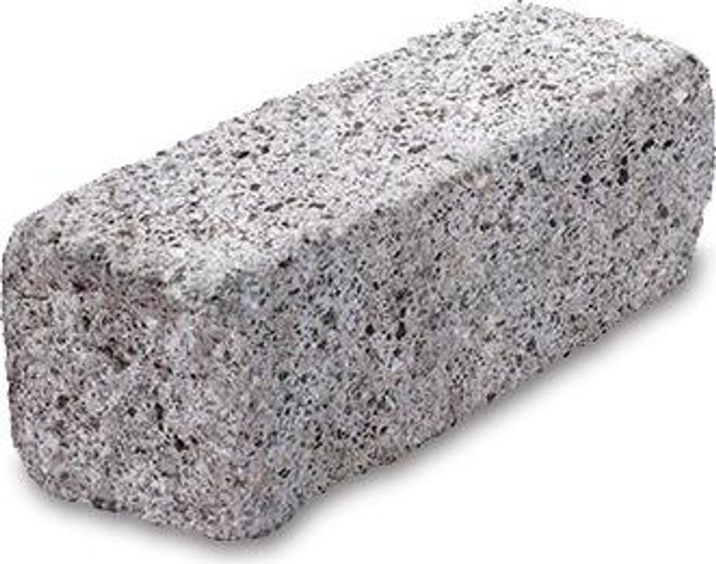 Mauerstein iBrixx Passion Twee granitgrau 25 cm x 12,5 cm x 12,5 cm