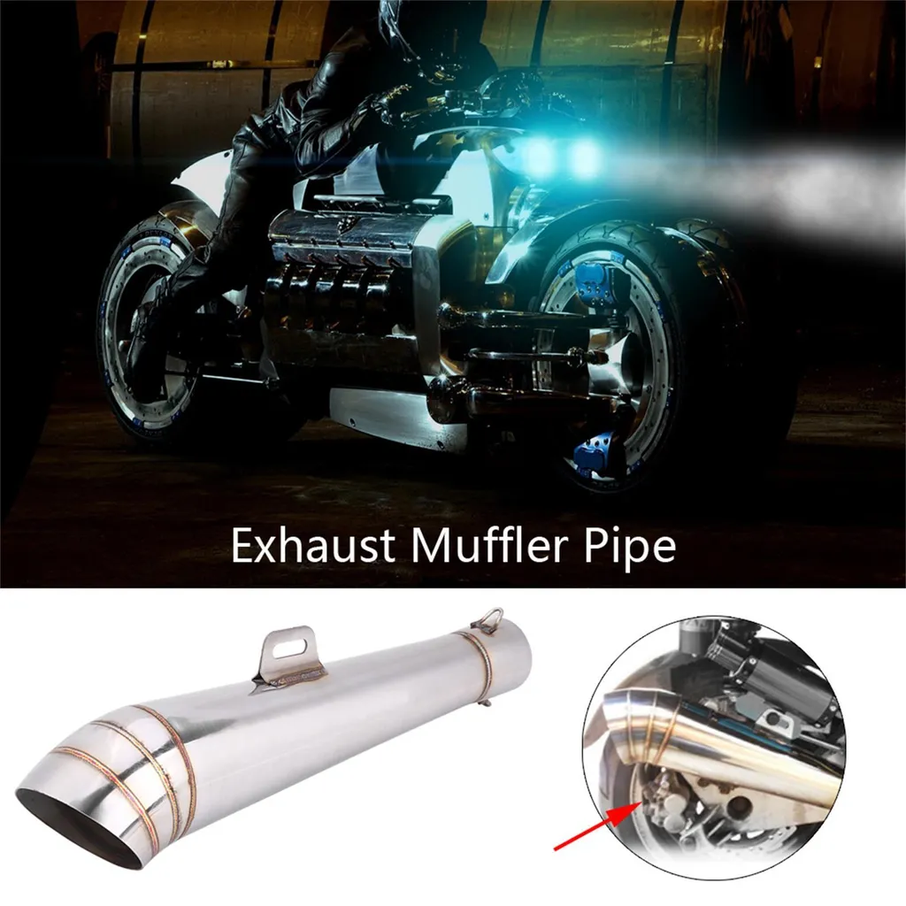 Embout d'échappement moto universel pour rénovation et customisation