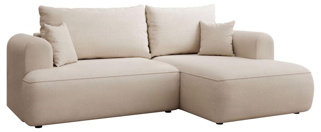 Selsey Ovo Mini - Eckschlafsofa rechtsseitig mit Stauraum, Produktbild 