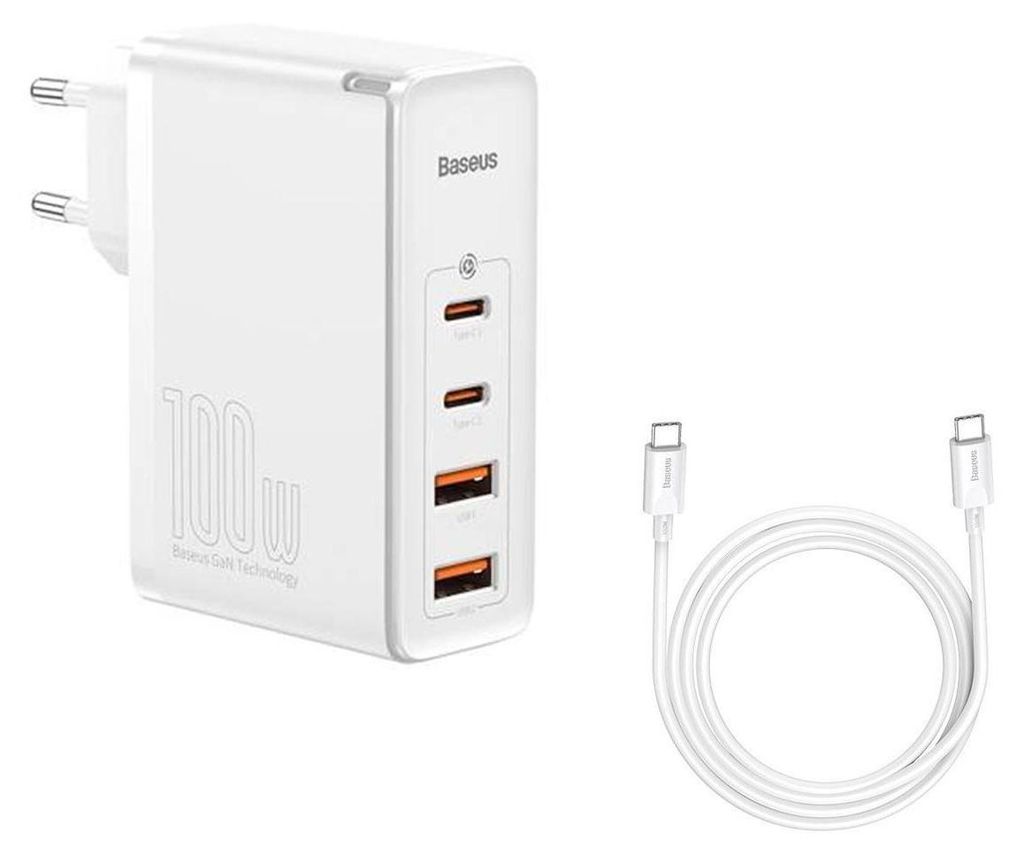 Baseus GaN2 Pro Universal White AC Fast charging Indoor Image du produit 