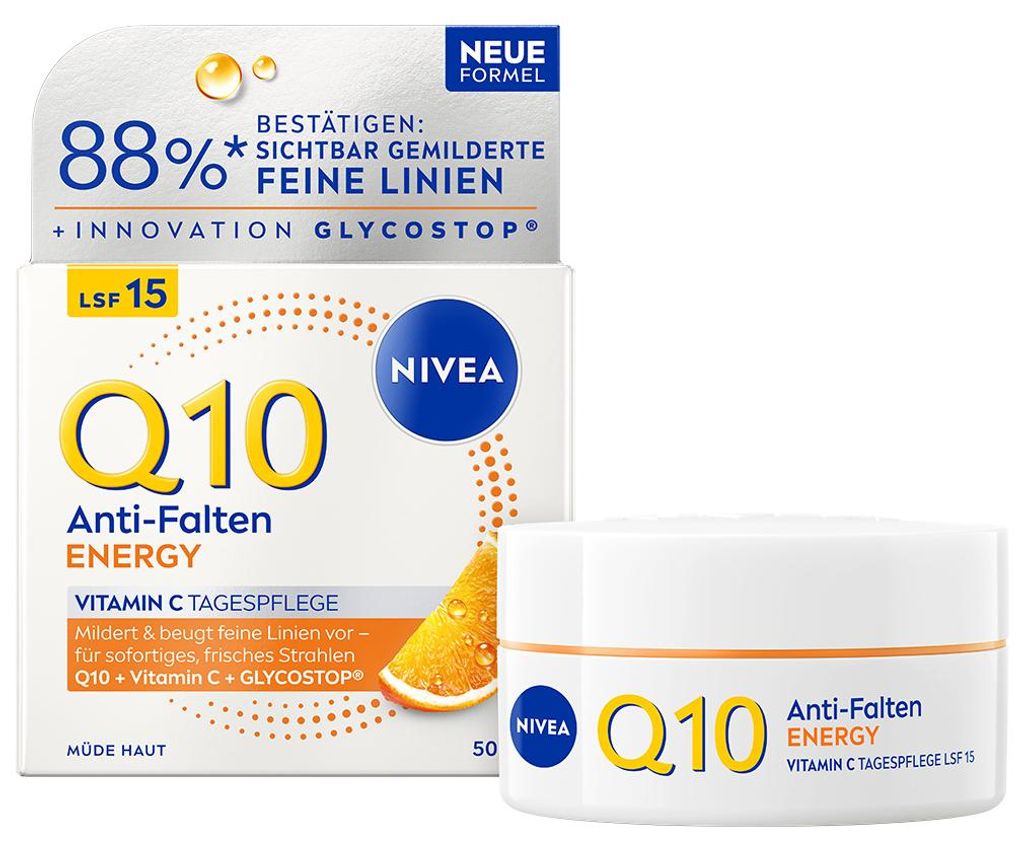 NIVEA Q10 Anti-Falten Energy Tagespflege LSF 15 50ml