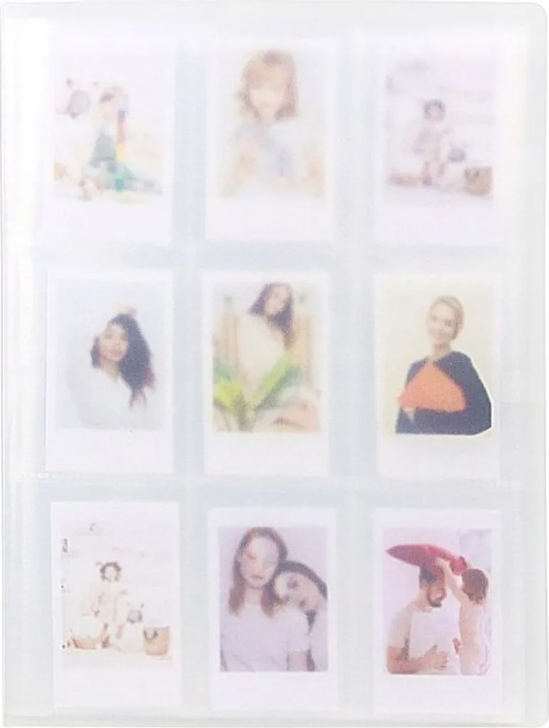 Protégez 288 photos Instax Mini avec cet album A4 transparent anti-poussière