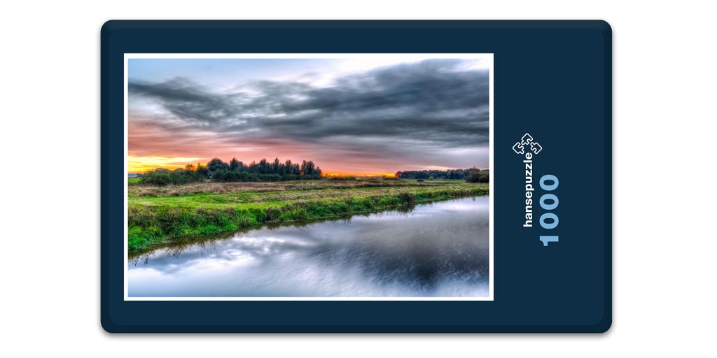 hansepuzzle 11791 - Geheimnisvoll Puzzle, 1000 Teile, Natur, 60,0 x 46,0cm mit hochwertiger Aufbewahrung, Kartonbox und wiederverschließbarem Beutel