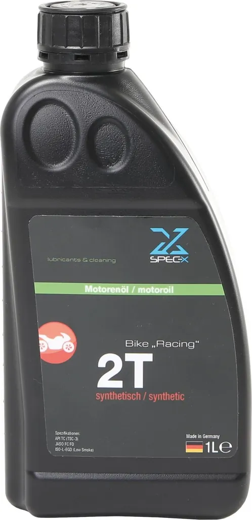 Spec-X Bike Olio 2T Racing 1L | Performance da Pista per la tua Moto
