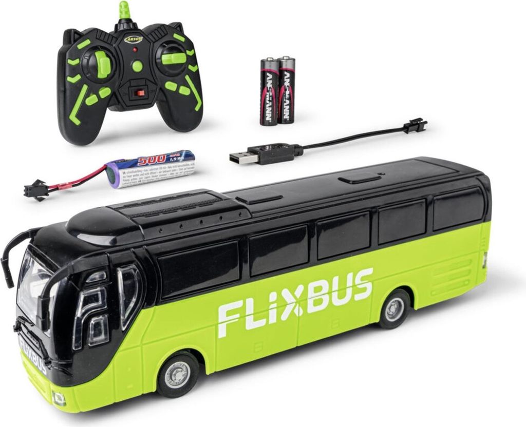 Carson 1:64 Flixbus 2.4GHz RTR Spielzeugbus für Kinder ab 3 Produktbild 