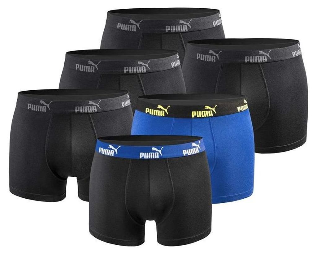 Puma Herren Boxershorts 6er-Pack - 701218254, Farbe:Blue Produktbild 