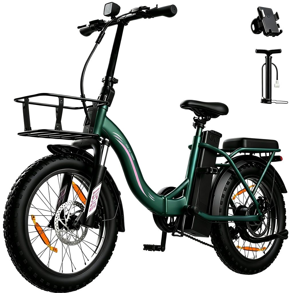 Runetic Ebike, Foldable e-bikes, 250W Motor, 36V 13Ah , 80 Produktbild 
