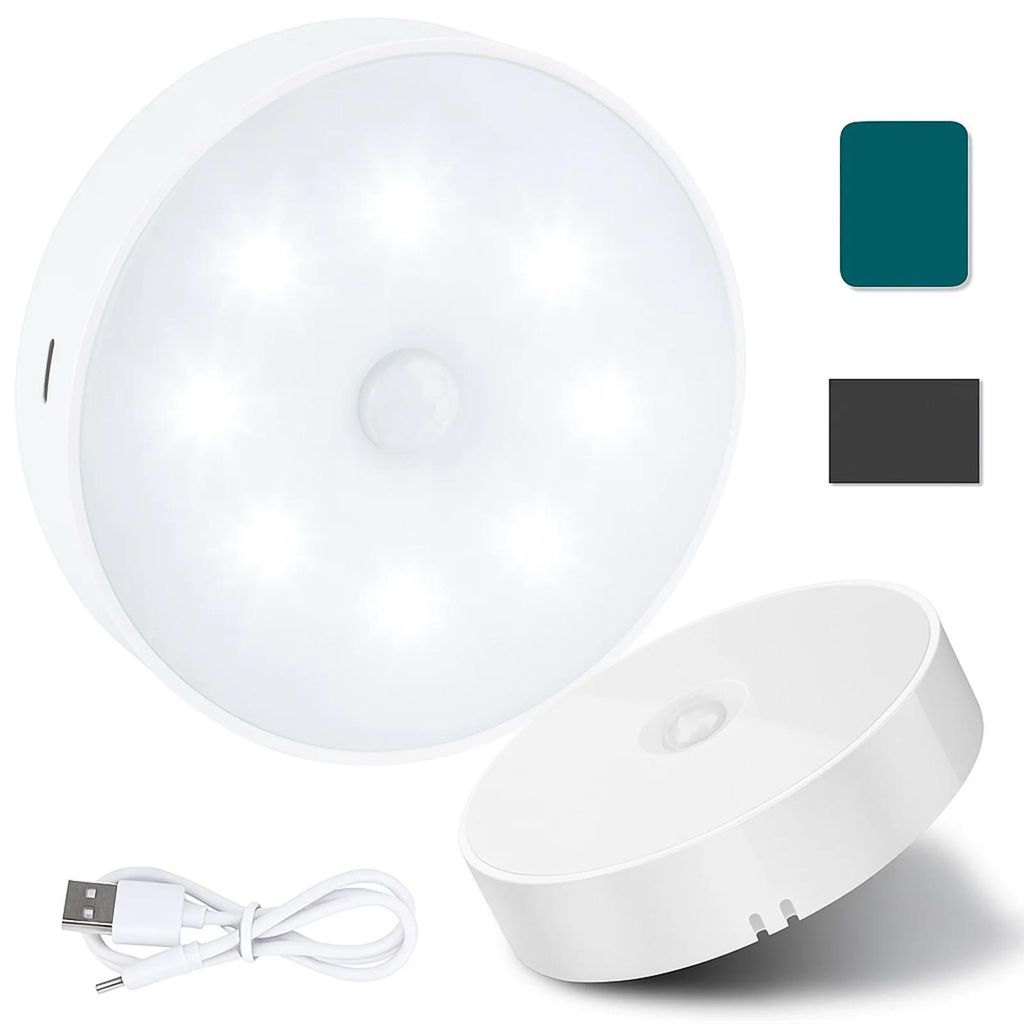 Lampka nocna czujnik zmierzchu ruchu magnetyczna mobilna Zdjęcie produktu 