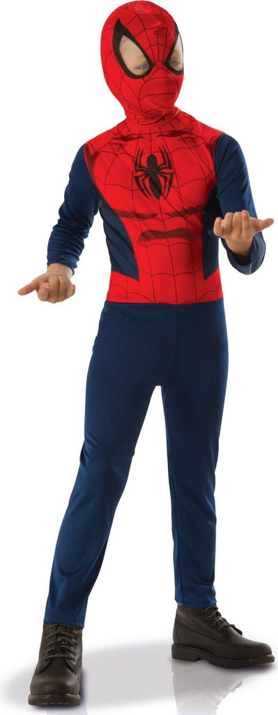 Costume licenza Spider-Man bambino blu-rosso - 104/116 (5-6 Immagine del prodotto 