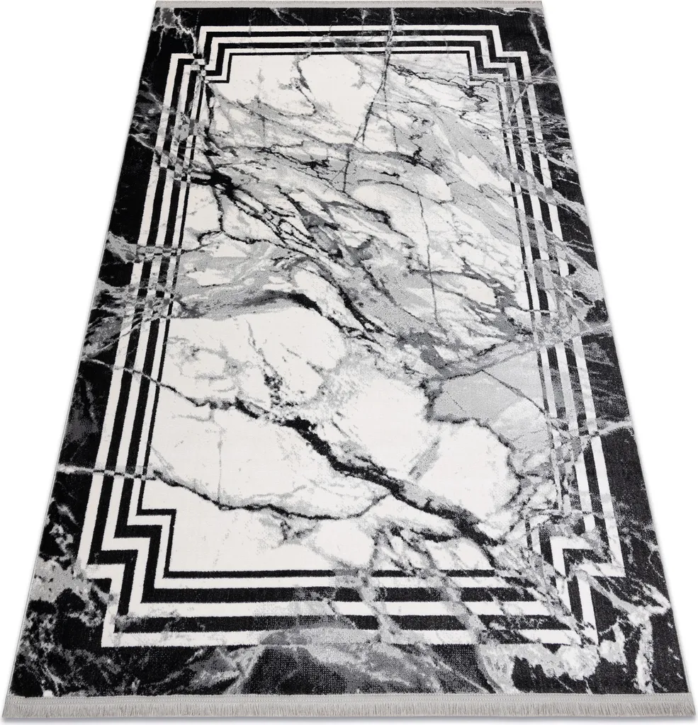 Tapis TULS 51210 gris anthracite robuste et anti-poussière 160x220 cm