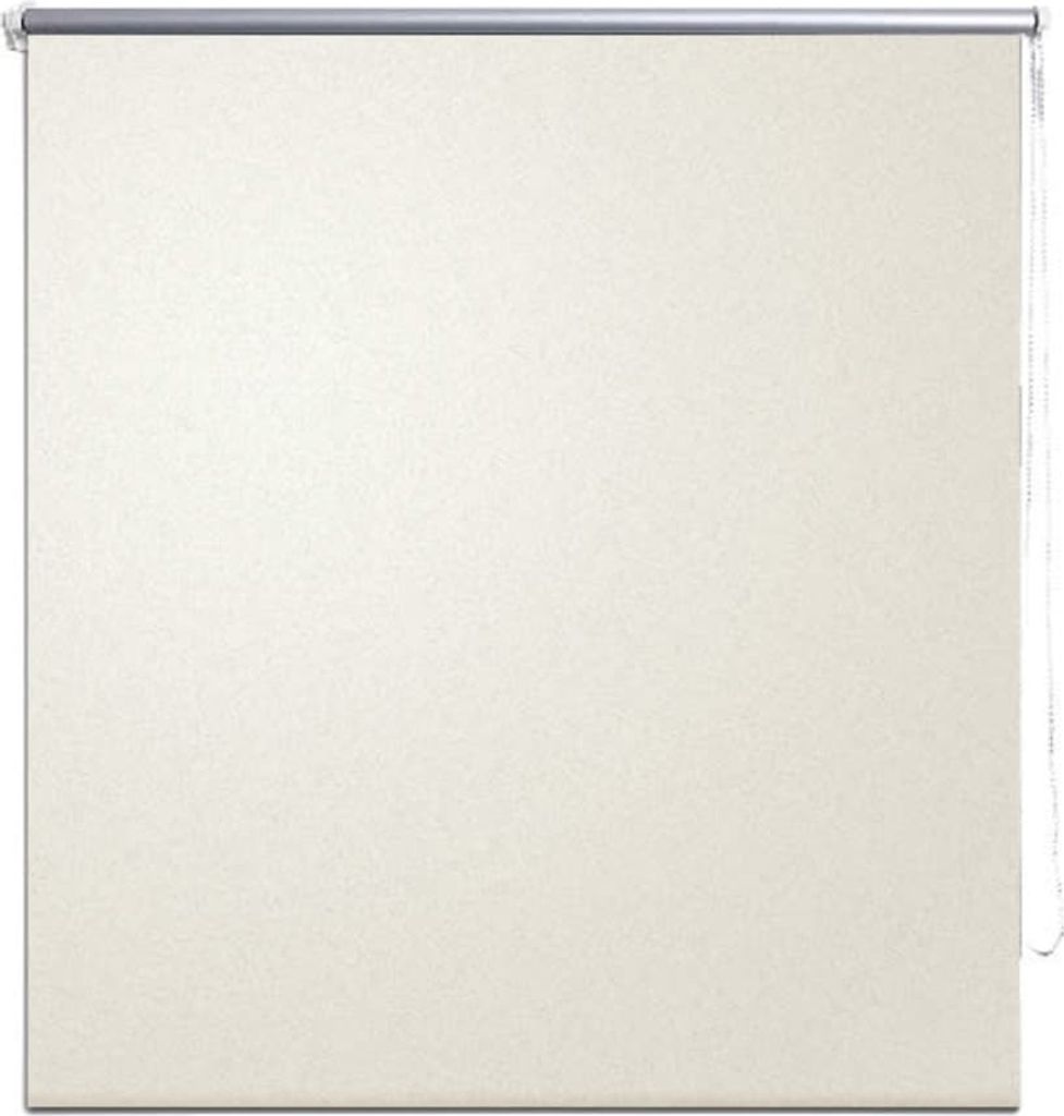 Verdunkelungsrollo 144,4 x 230 cm, Stoffbreite 140 cm, Gebrochen Weiß