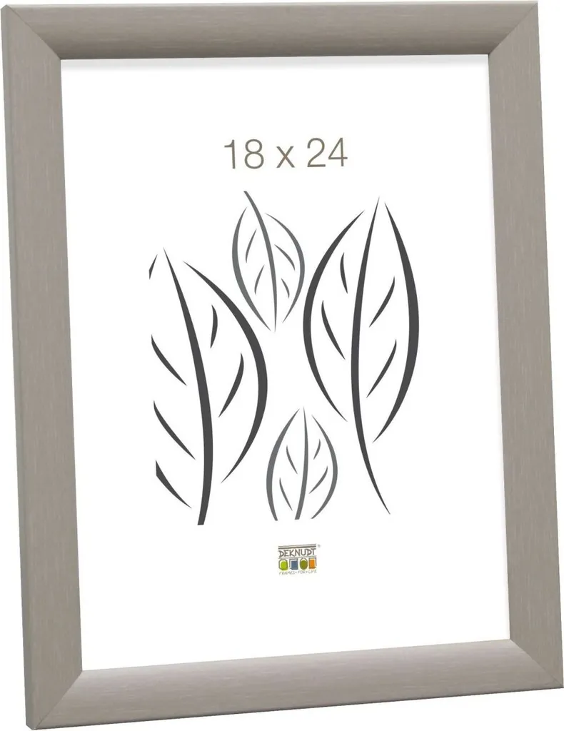 Cornice in Legno S54S Beige 20x20 cm | Idea Regalo Elegante - 1